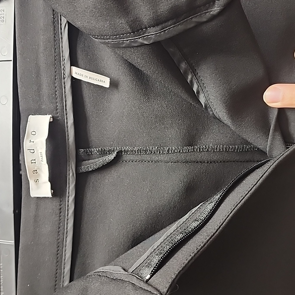 Sandro red stripe pant - Picture 3 of 5